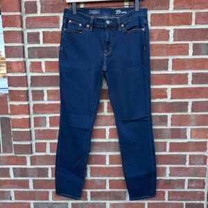 J.Crew Toothpick Jeans Size 29 Ankle Dark Wash